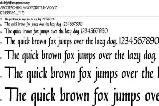 Product picture Download Font: LAPIS LAZULI (TRUE TYPE)