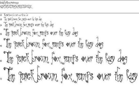 Product picture Cool Font: Latchboy