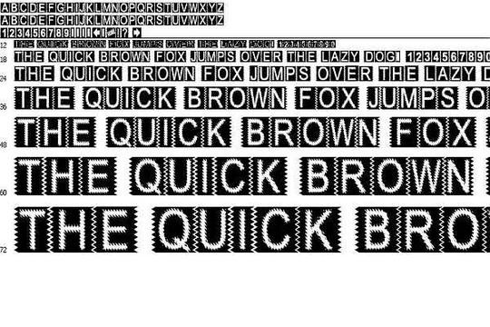 Product picture Free Graffiti Font: Zacken Normal (True Type)