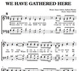 Thumbnail We have gathered here - H. Gäbler, R. Warnke Sheet Music