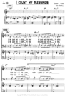 Thumbnail Count my blessings - Eike Formella - Scores for Gospelchoirs