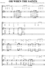Thumbnail Oh when the saints - Sheet Music