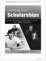 Thumbnail Getting Into Scholarships