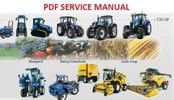 Thumbnail FORD SERIES 10 3 AND 4 CYL 1981-1986 TRACTOR - VOL 1 & 2 - Collection of 2 files