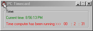 Thumbnail PC TimeCard - Know Who has been using your PC