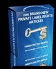 Thumbnail 200 PLR (Private Label Rights) Articles - earn a lot