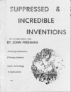 Thumbnail John Freeman - Suppressed and Incredible Inventions