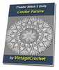 Thumbnail Cluster Stich 2 Doily Vintage Crochet Pattern Ebook