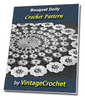 Thumbnail Bouquet Doily Vintage Crochet Pattern Ebook