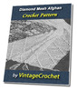 Thumbnail Diamond Mesh Afghan Vintage Crochet Pattern eBook