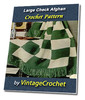 Thumbnail Large Check Afghan Vintage Crochet Pattern