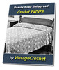 Thumbnail Beauty Rose Bedspread Vintage Crochet Pattern