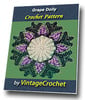 Thumbnail Grape Doily Vintage Crochet Pattern