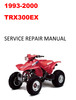 Thumbnail 1993-2000 TRX300EX Service Repair Manual