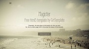 Thumbnail Magister responsive  HTML5 template