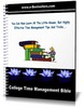 Thumbnail College Time Management Bible
