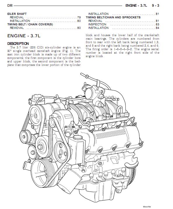 DODGE RAM 2003-2009, SERVICE, REPAIR MANUAL - Tradebit