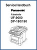 Thumbnail Panasonic DP-180/190, UF-9000 Service Manual - German