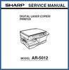 Thumbnail Sharp AR-5012 Digital Laser Copier/Printer Service Manual Thumbnail Sharp AR-5012 Digital Laser Copier/Printer Service Manual