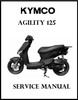 Thumbnail Kymco Agility 125 Scooter Service Repair Manual