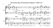 Thumbnail 12 Days of Christmas Confusion for SATB A cappella chorus