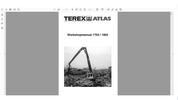 Thumbnail Terex 1704 Terex 1804 Atlas 1704 Atlas 1804 Shop manual