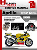 Thumbnail Aprilia RSV Mille 1998-2004 Service Repair Manual Download Thumbnail Aprilia RSV Mille 1998-2004 Service Repair Manual Download