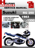 Thumbnail Suzuki RG 250 1983-1990 Service Repair Manual Download