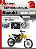 Thumbnail Suzuki RMZ 450 2005-2012 Service Repair Manual Download