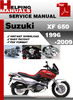 Thumbnail Suzuki XF 650 1996-2006 Service Repair Manual Download