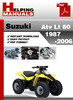 Thumbnail Suzuki ATV LT 80 1987-2006 Service Repair Manual Download