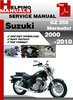 Thumbnail Suzuki GZ 250 Marauder 2000-2010 Service Repair Manual Download