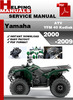 Thumbnail Yamaha ATV YFM 40 Kodiak 2000-2009 Service Repair Manual Download