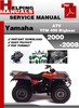 Thumbnail Yamaha ATV YFM 400 Bigbear 2000-2008 Service Repair Manual Download