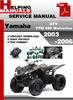 Thumbnail Yamaha ATV YFM 450 Wolverine 2003-2006 Service Repair Manual Download Thumbnail Yamaha ATV YFM 450 Wolverine 2003-2006 Service Repair Manual Download