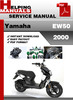 Thumbnail Yamaha EW50 2000 Service Repair Manual Download