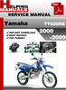 Thumbnail Yamaha TT600RE 2000-2009 Service Repair Manual Download