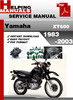 Thumbnail Yamaha XT600 1983-2003 Service Repair Manual Download