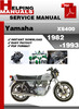 Thumbnail Yamaha XS400 1982-1993 Service Repair Manual Download