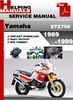 Thumbnail Yamaha XTZ750 1989-1999 Service Repair Manual Download