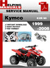 Thumbnail Kymco KXR 90 1999-2008 Service Repair Manual Download