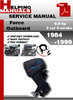 Thumbnail Force Outboard 9.9 hp 2 cyl 2-stroke 1984-1999 Service Repair Manual Download