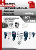 Thumbnail Johnson Outboard 1 to 60 hp 1971-1989 Service Repair Manual Download