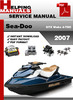 Thumbnail Sea-Doo GTX Wake 4-TEC 2007 Service Repair Manual Download