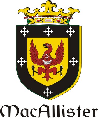Thumbnail Allister-Mac Family Crest / Irish Coat of Arms Image Download