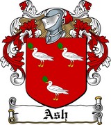 Thumbnail Ash Family Crest / Irish Coat of Arms Image Download