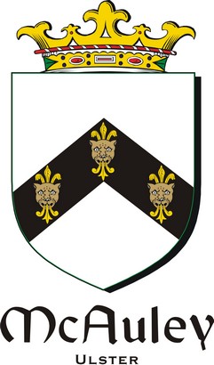 Thumbnail Auley-Mc-UL Family Crest / Irish Coat of Arms Image Download