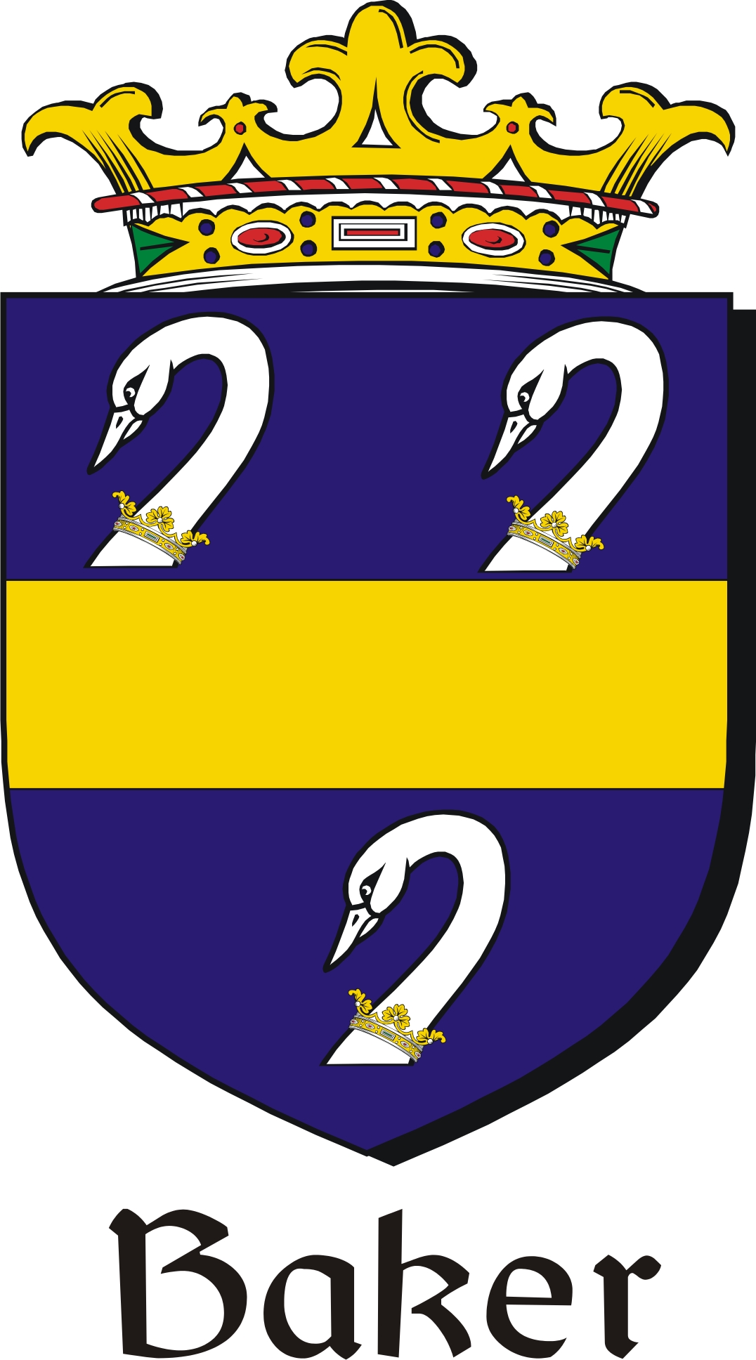 Thumbnail Baker Family Crest / Irish Coat of Arms Image Download Thumbnail Baker Family Crest / Irish Coat of Arms Image Download