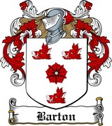Thumbnail Barton Family Crest / Irish Coat of Arms Image Download