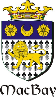 Thumbnail Bay-Mac Family Crest / Irish Coat of Arms Image Download